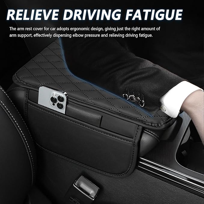 Leather Waterproof Armrest Seat Box Cover | đ„FLAT 50% OFF SALEđ„